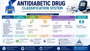 Antidiabetic drug classification system